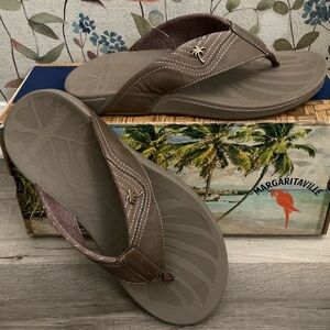 Margaritaville Tan and Brown Men's Sandals